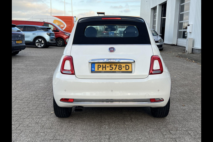 Fiat 500C 0.9 TwinAir Turbo Lounge | Open dak | Navigatie | Climate Controle