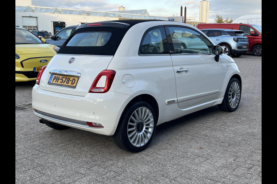Fiat 500C 0.9 TwinAir Turbo Lounge | Open dak | Navigatie | Climate Controle