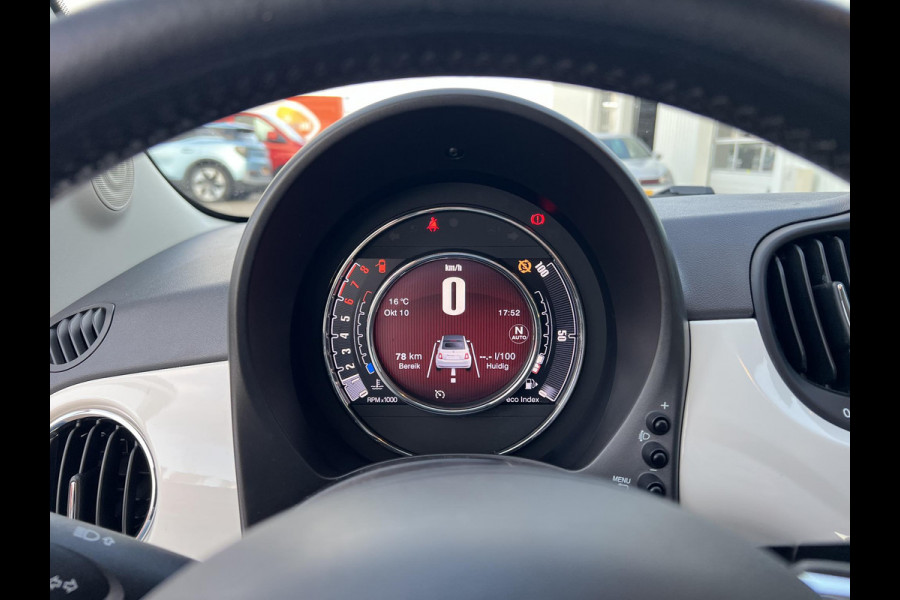 Fiat 500C 0.9 TwinAir Turbo Lounge | Open dak | Navigatie | Climate Controle