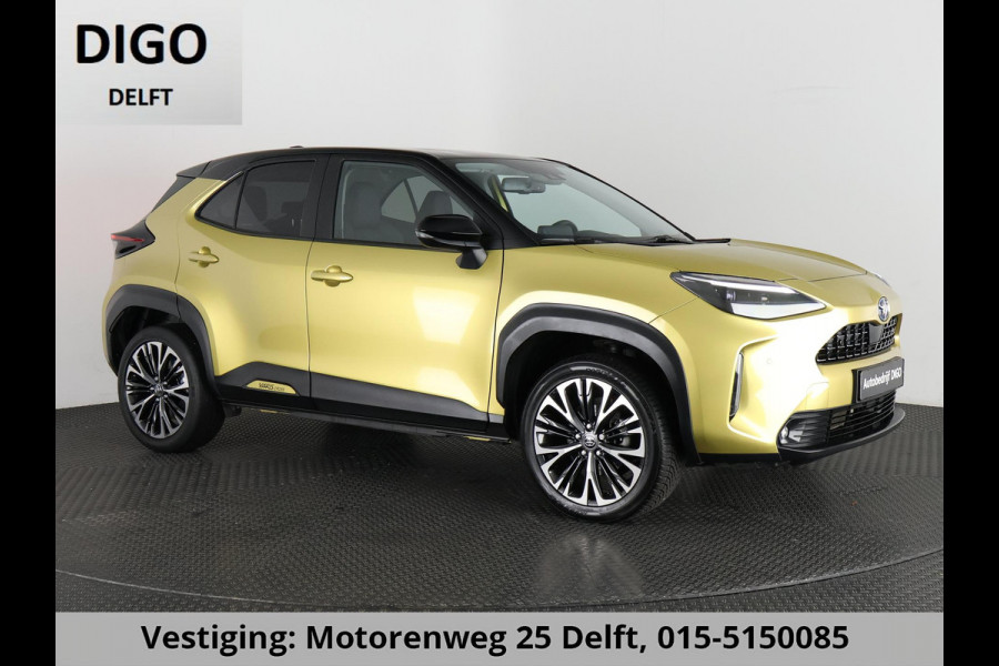 Toyota Yaris Cross 1.5 HYBRIDE EXECUTIVE BI-TONE GARANTIE TOT 9-2032 DODE HOEK DETECTIE.STOEL VERWARMING.TREKHAAK