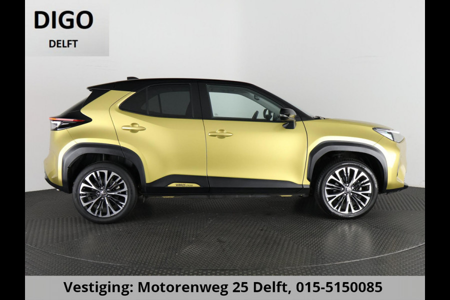 Toyota Yaris Cross 1.5 HYBRIDE EXECUTIVE BI-TONE GARANTIE TOT 9-2032 DODE HOEK DETECTIE.STOEL VERWARMING.TREKHAAK