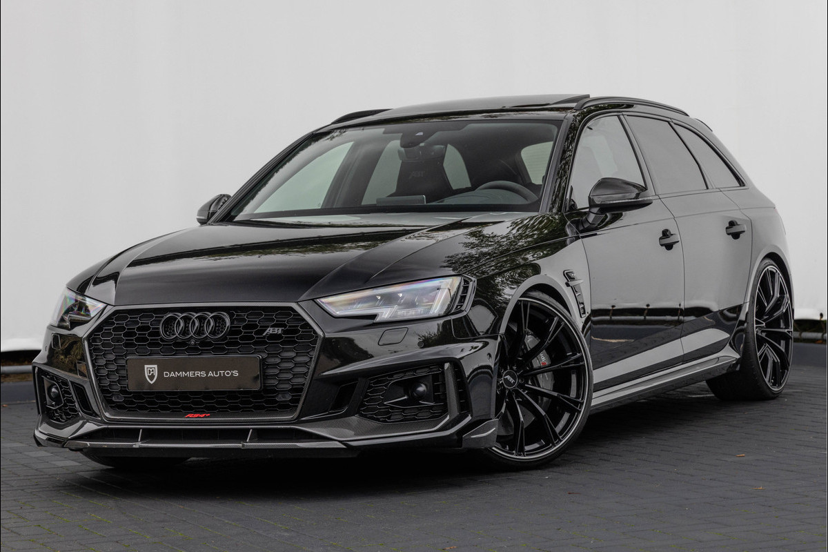 Audi RS4 ABT + 510pk Quattro 2.9 TFSI 1/50 Keramisch 21'' Carbon HuD B&O PPF Audi RS4 ABT + 510pk Quattro 2.9 TFSI 1/50 Keramisch 21'' Carbon HuD B&O PPF