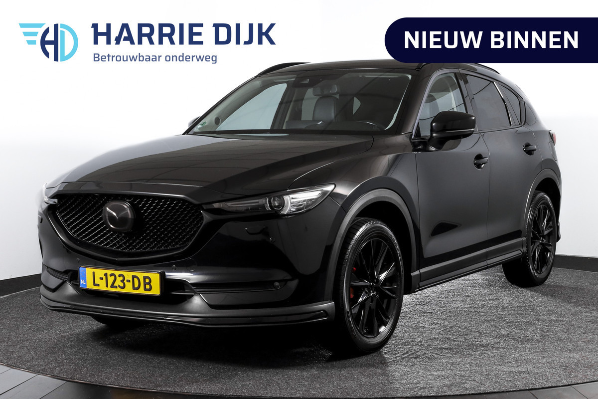 Mazda CX-5 2.0 SkyActiv-G 165 Luxury | Black Edition | Bose Audio | Adapt.Cruise | Stuur+Stoelverw+Vent | 360 Camera | HUD | NAV+App.Connect | ECC | LM 19"| Afn. Trekhaak | Mazda CX-5 2.0 SkyActiv-G 165 Luxury | Black Edition | Bose Audio | Adapt.Cruise | Stuur+Stoelverw+Vent | 360 Camera | HUD | NAV+App.Connect | ECC | LM 19"| Afn. Trekhaak |