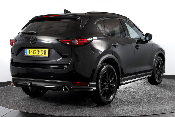 Mazda CX-5 2.0 SkyActiv-G 165 Luxury | Black Edition | Bose Audio | Adapt.Cruise | Stuur+Stoelverw+Vent | 360 Camera | HUD | NAV+App.Connect | ECC | LM 19"| Afn. Trekhaak |