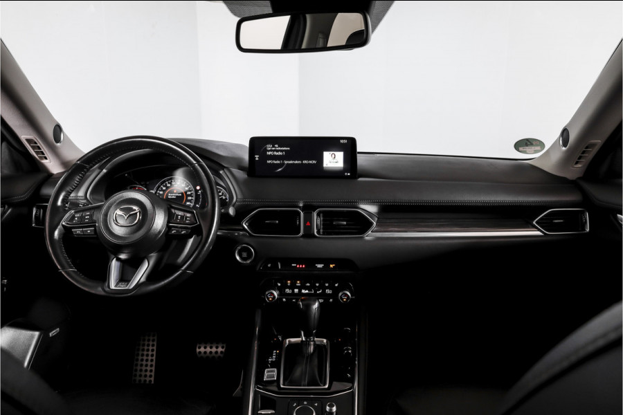 Mazda CX-5 2.0 SkyActiv-G 165 Luxury | Black Edition | Bose Audio | Adapt.Cruise | Stuur+Stoelverw+Vent | 360 Camera | HUD | NAV+App.Connect | ECC | LM 19"| Afn. Trekhaak |