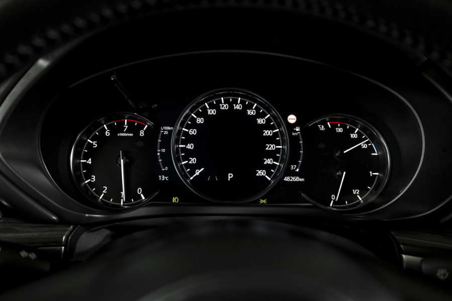 Mazda CX-5 2.0 SkyActiv-G 165 Luxury | Black Edition | Bose Audio | Adapt.Cruise | Stuur+Stoelverw+Vent | 360 Camera | HUD | NAV+App.Connect | ECC | LM 19"| Afn. Trekhaak |