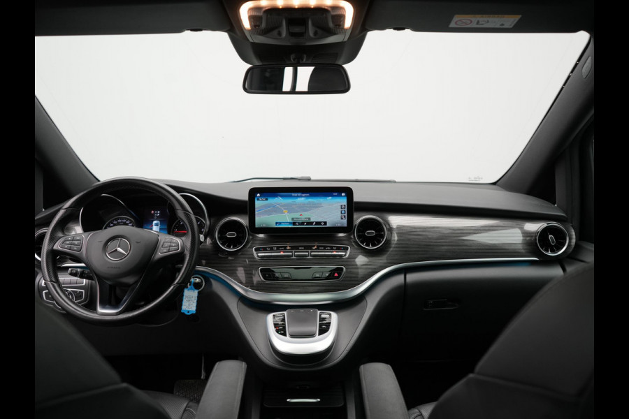 Mercedes-Benz V-Klasse 250d Lang Avantgarde Edition 7-Persoons | Panodak | Lederen Stoelen Ventilatie & Verwarmd | Burmester Audio | Multi Beam LED | Adaptive Cruise | 360 Camera | Schuifdeuren Elektrisch | Apple Carplay | Sfeerverlichting | Blis | Navig