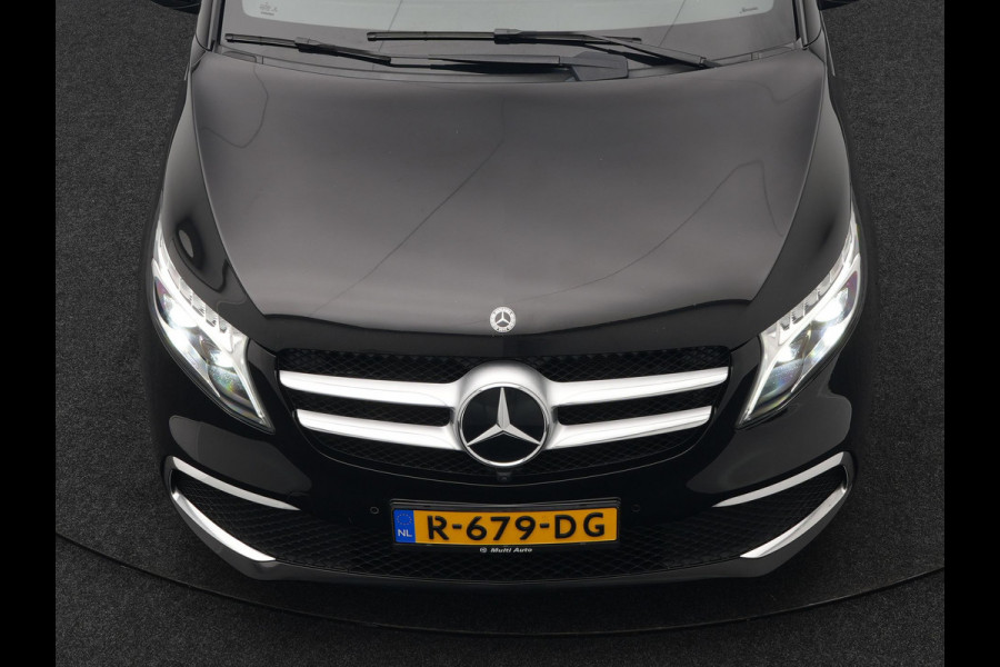Mercedes-Benz V-Klasse 250d Lang Avantgarde Edition 7-Persoons | Panodak | Lederen Stoelen Ventilatie & Verwarmd | Burmester Audio | Multi Beam LED | Adaptive Cruise | 360 Camera | Schuifdeuren Elektrisch | Apple Carplay | Sfeerverlichting | Blis | Navig