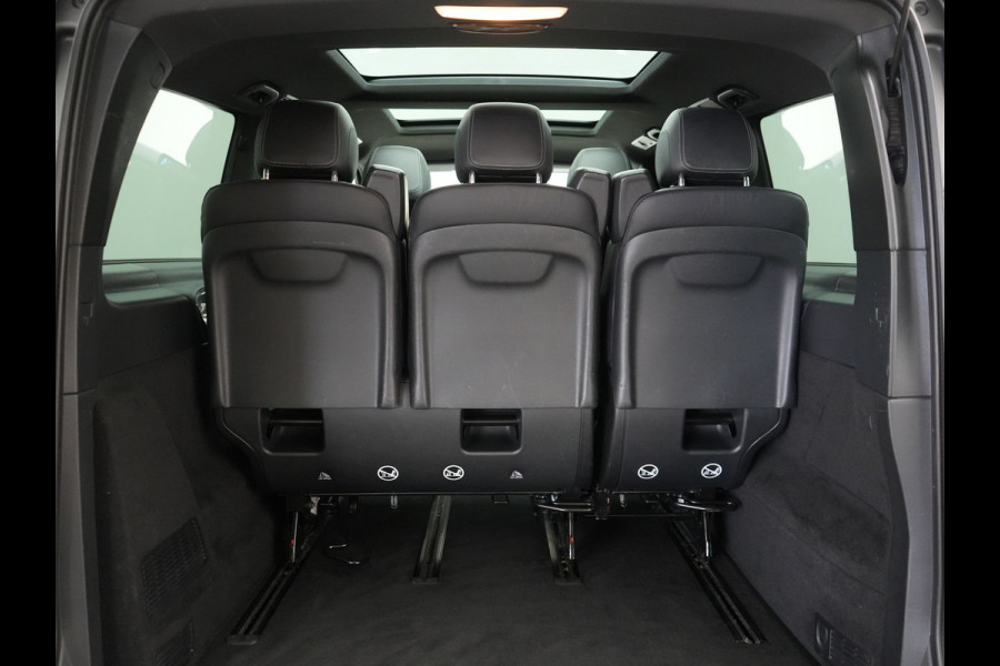 Mercedes-Benz V-Klasse 250d Lang Avantgarde Edition 7-Persoons | Panodak | Lederen Stoelen Ventilatie & Verwarmd | Burmester Audio | Multi Beam LED | Adaptive Cruise | 360 Camera | Schuifdeuren Elektrisch | Apple Carplay | Sfeerverlichting | Blis | Navig