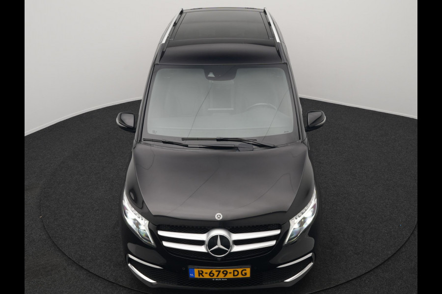 Mercedes-Benz V-Klasse 250d Lang Avantgarde Edition 7-Persoons | Panodak | Lederen Stoelen Ventilatie & Verwarmd | Burmester Audio | Multi Beam LED | Adaptive Cruise | 360 Camera | Schuifdeuren Elektrisch | Apple Carplay | Sfeerverlichting | Blis | Navig