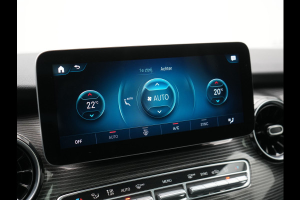 Mercedes-Benz V-Klasse 250d Lang Avantgarde Edition 7-Persoons | Panodak | Lederen Stoelen Ventilatie & Verwarmd | Burmester Audio | Multi Beam LED | Adaptive Cruise | 360 Camera | Schuifdeuren Elektrisch | Apple Carplay | Sfeerverlichting | Blis | Navig