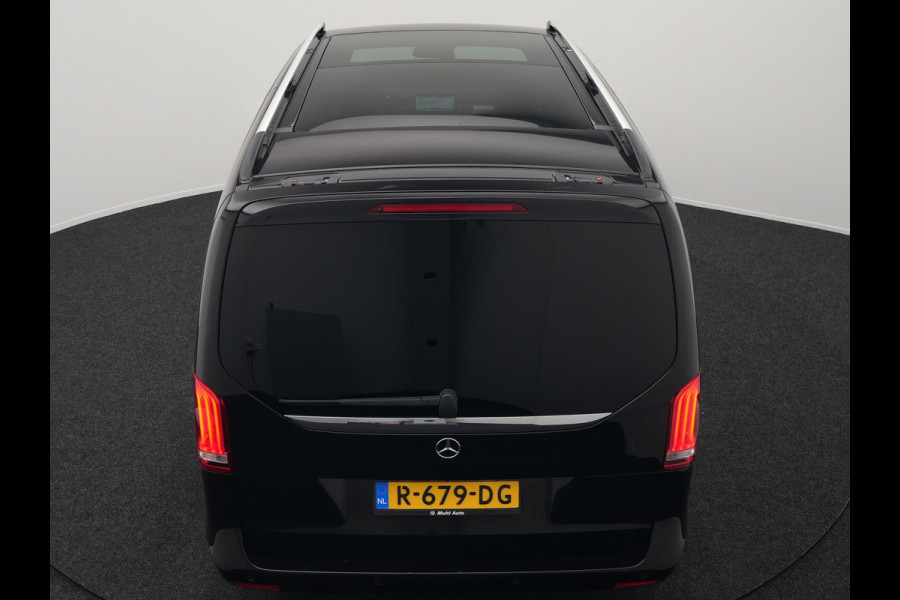 Mercedes-Benz V-Klasse 250d Lang Avantgarde Edition 7-Persoons | Panodak | Lederen Stoelen Ventilatie & Verwarmd | Burmester Audio | Multi Beam LED | Adaptive Cruise | 360 Camera | Schuifdeuren Elektrisch | Apple Carplay | Sfeerverlichting | Blis | Navig