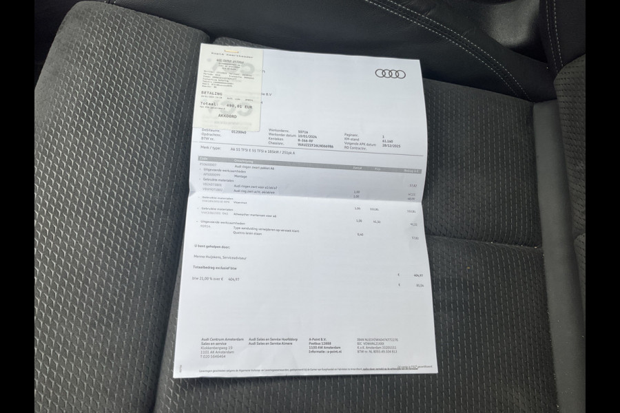 Audi A6 Limousine 55 TFSI e 395pk Quattro Competition PHEV S-Line Plug-in