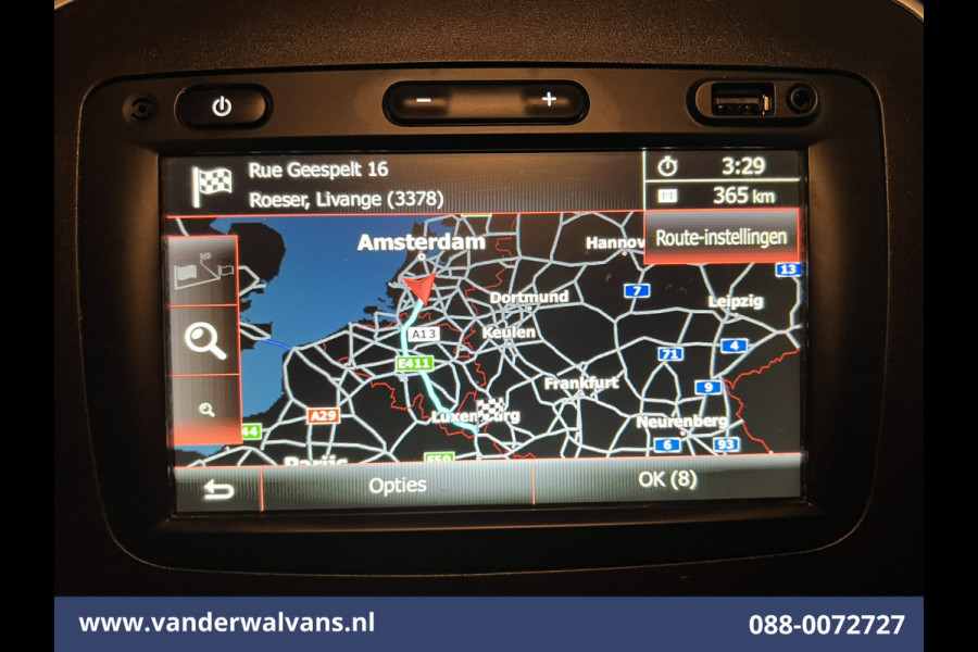 Renault Trafic 2.0 dCi 120pk L1H1 Euro6 Airco | Camera | Imperiaal | LED | Navigatie Bijrijdersbank, Parkeersensoren