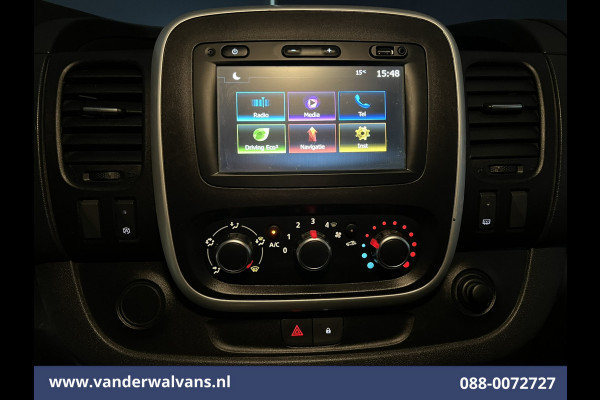 Renault Trafic 2.0 dCi 120pk L1H1 Euro6 Airco | Camera | Imperiaal | LED | Navigatie Bijrijdersbank, Parkeersensoren