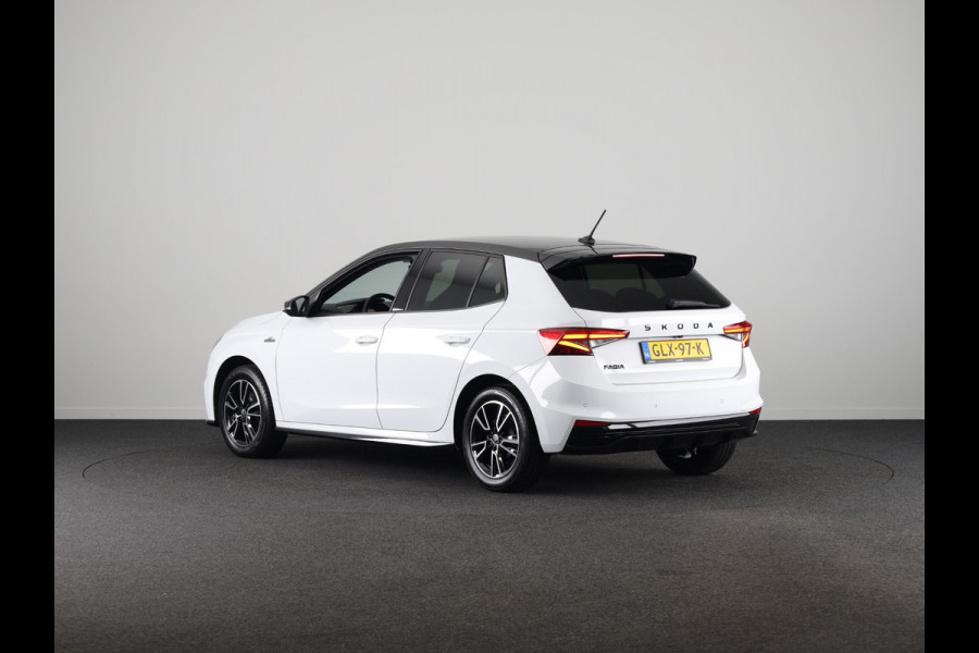 Škoda Fabia 1.0 TSI Monte Carlo 95 pk | Verlengde garantie | Navigatie via App | Parkeersensoren | Achteruitrijcamera | Stoelverwarming |