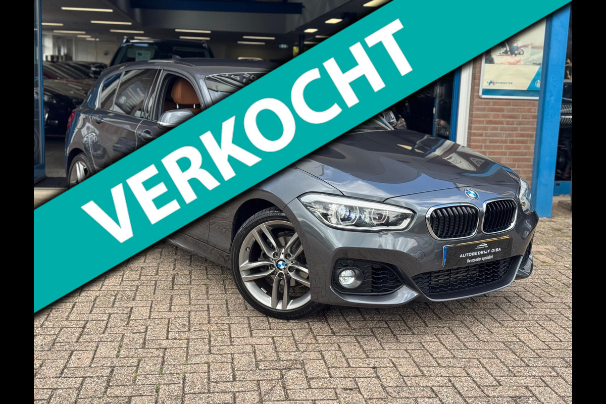 BMW 1-serie 118i M-Pakket Executive 2018 AUT NAVI LEDER NAP! BMW 1-serie 118i M-Pakket Executive 2018 AUT NAVI LEDER NAP!