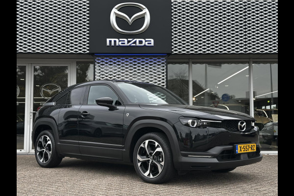 Mazda MX-30 e-SkyActiv R-EV 170 Makoto PHEV | 360 | BOSE | TREKHAAK AFNEEMBAAR |PANO | Mazda MX-30 e-SkyActiv R-EV 170 Makoto PHEV | 360 | BOSE | TREKHAAK AFNEEMBAAR |PANO |