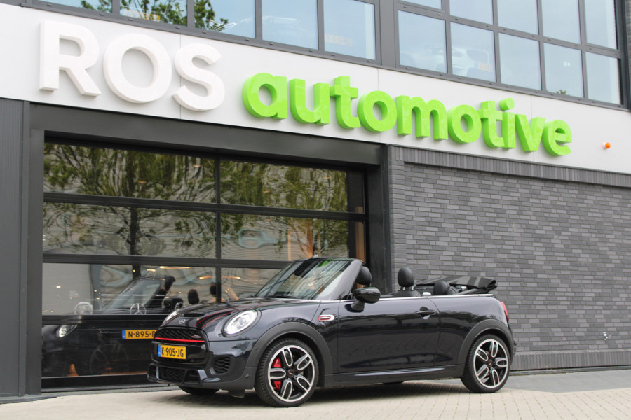 MINI Cabrio 2.0 John Cooper Works Chili | NAP | BTW | HARMAN KARDON | HUD | ACC | SFEERVERL | KEYLESS