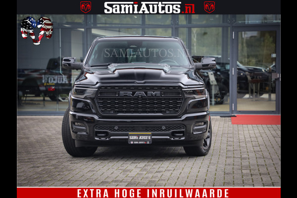 Dodge Ram 1500 Limited Demo Night High Output 540HP 706Nm | Massage + Full Option | De Meest Luxe en Volle Pick-Up in zijn Klasse | Comfortabele Dubbele Cabine met Royale 5 Zitplaatsen | BPM vrij | Nu Leverbaar uit Voorraad | Voorraad Nr 2263 - V76JVF