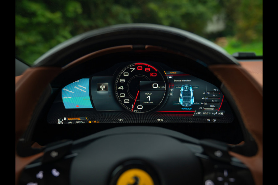 Ferrari Roma 3.9 V8 HELE | Daytona Seats | Pass. Display | ADAS | CarPlay | Carbon stuur