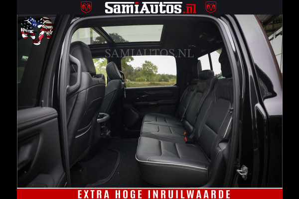 Dodge Ram 1500 Limited Demo Night High Output 540HP 706Nm | Massage + Full Option | De Meest Luxe en Volle Pick-Up in zijn Klasse | Comfortabele Dubbele Cabine met Royale 5 Zitplaatsen | BPM vrij | Nu Leverbaar uit Voorraad | Voorraad Nr 2263 - V76JVF