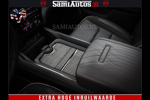 Dodge Ram 1500 Limited Demo Night High Output 540HP 706Nm | Massage + Full Option | De Meest Luxe en Volle Pick-Up in zijn Klasse | Comfortabele Dubbele Cabine met Royale 5 Zitplaatsen | BPM vrij | Nu Leverbaar uit Voorraad | Voorraad Nr 2263 - V76JVF