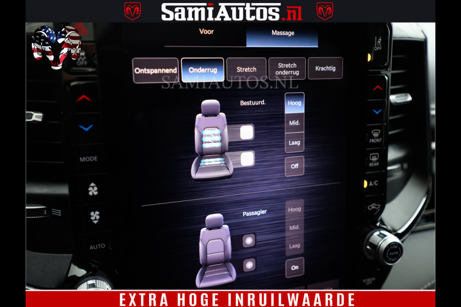 Dodge Ram 1500 Limited Demo Night High Output 540HP 706Nm | Massage + Full Option | De Meest Luxe en Volle Pick-Up in zijn Klasse | Comfortabele Dubbele Cabine met Royale 5 Zitplaatsen | BPM vrij | Nu Leverbaar uit Voorraad | Voorraad Nr 2263 - V76JVF