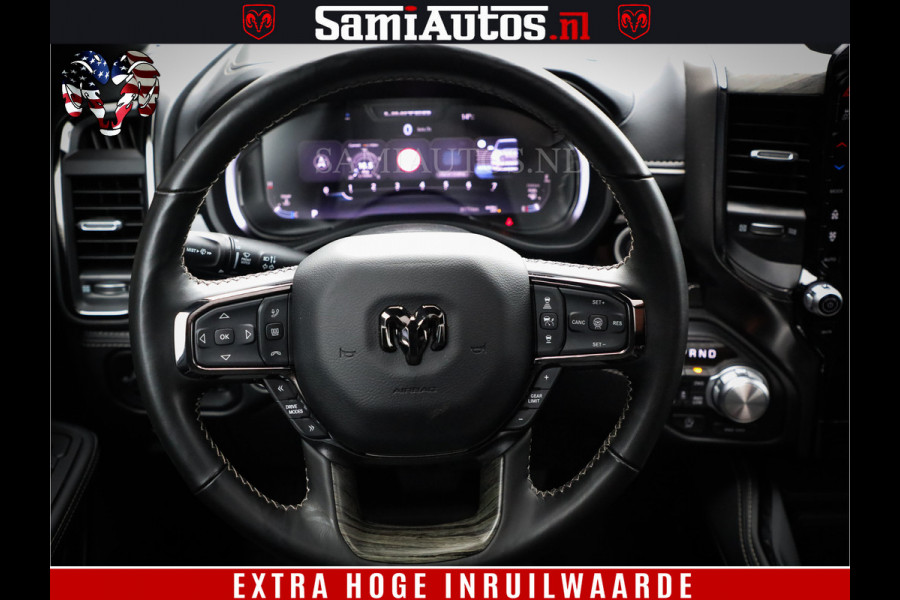 Dodge Ram 1500 Limited Demo Night High Output 540HP 706Nm | Massage + Full Option | De Meest Luxe en Volle Pick-Up in zijn Klasse | Comfortabele Dubbele Cabine met Royale 5 Zitplaatsen | BPM vrij | Nu Leverbaar uit Voorraad | Voorraad Nr 2263 - V76JVF