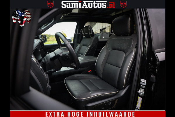 Dodge Ram 1500 Limited Demo Night High Output 540HP 706Nm | Massage + Full Option | De Meest Luxe en Volle Pick-Up in zijn Klasse | Comfortabele Dubbele Cabine met Royale 5 Zitplaatsen | BPM vrij | Nu Leverbaar uit Voorraad | Voorraad Nr 2263 - V76JVF