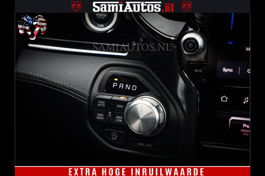 Dodge Ram 1500 Limited Demo Night High Output 540HP 706Nm | Massage + Full Option | De Meest Luxe en Volle Pick-Up in zijn Klasse | Comfortabele Dubbele Cabine met Royale 5 Zitplaatsen | BPM vrij | Nu Leverbaar uit Voorraad | Voorraad Nr 2263 - V76JVF