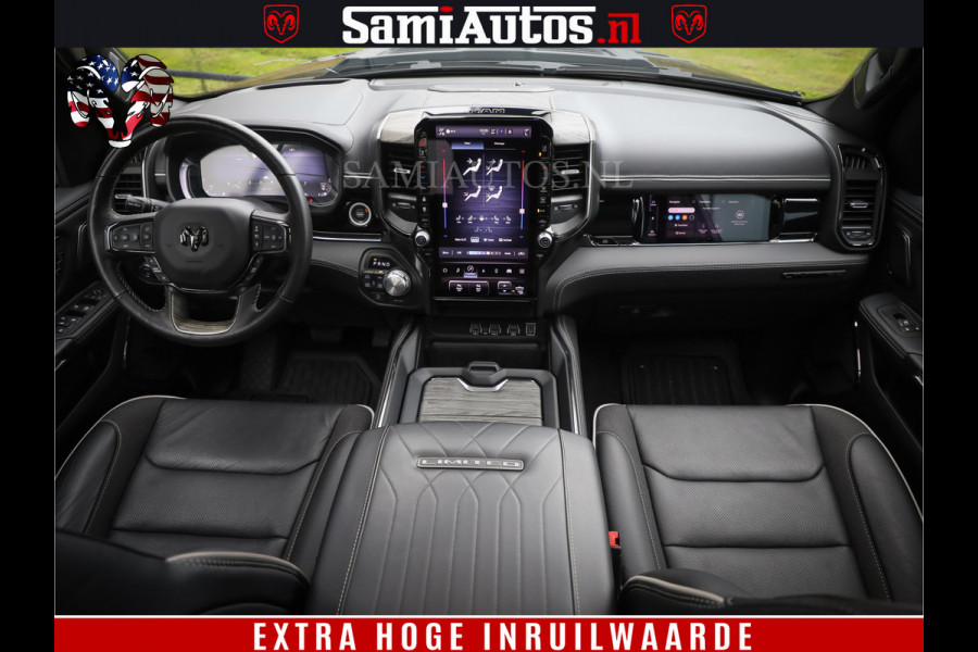 Dodge Ram 1500 Limited Demo Night High Output 540HP 706Nm | Massage + Full Option | De Meest Luxe en Volle Pick-Up in zijn Klasse | Comfortabele Dubbele Cabine met Royale 5 Zitplaatsen | BPM vrij | Nu Leverbaar uit Voorraad | Voorraad Nr 2263 - V76JVF