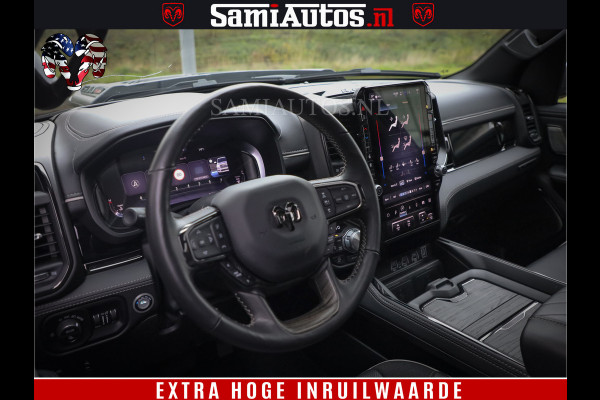 Dodge Ram 1500 Limited Demo Night High Output 540HP 706Nm | Massage + Full Option | De Meest Luxe en Volle Pick-Up in zijn Klasse | Comfortabele Dubbele Cabine met Royale 5 Zitplaatsen | BPM vrij | Nu Leverbaar uit Voorraad | Voorraad Nr 2263 - V76JVF