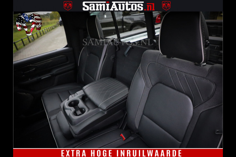 Dodge Ram 1500 Limited Demo Night High Output 540HP 706Nm | Massage + Full Option | De Meest Luxe en Volle Pick-Up in zijn Klasse | Comfortabele Dubbele Cabine met Royale 5 Zitplaatsen | BPM vrij | Nu Leverbaar uit Voorraad | Voorraad Nr 2263 - V76JVF