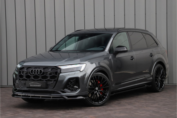 Audi Q7 60 TFSI e quattro Competition | 490PK | Luchtvering | Pano | Sfeerverlichting | RS-Stoelen | B&O | Matrix-led | Memory | Stuurwi