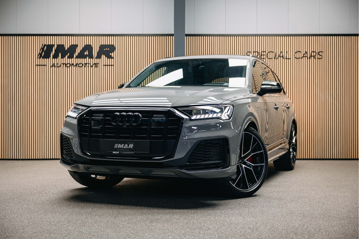 Audi Q7 55 TFSI quattro Pro Line S | Nardo | RS zetels | carbon inleg | Pano | B/O | Head-Up | Audi Q7 55 TFSI quattro Pro Line S | Nardo | RS zetels | carbon inleg | Pano | B/O | Head-Up |