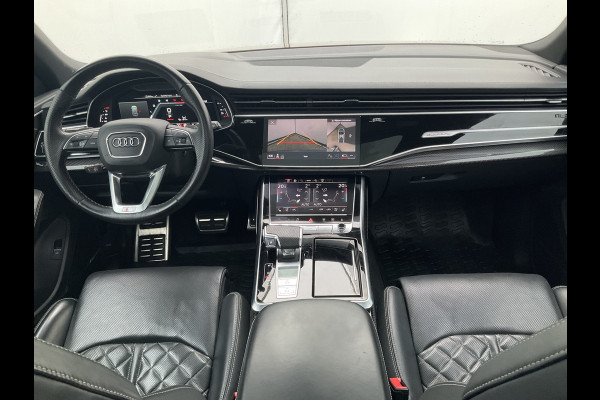 Audi Q8 4.0 TDI SQ8 NightVision Carboninleg B&O Sfeerverl HUD 360° Trekhaak Audi Q8 4.0 TDI SQ8 NightVision Carboninleg B&O Sfeerverl HUD 360° Trekhaak