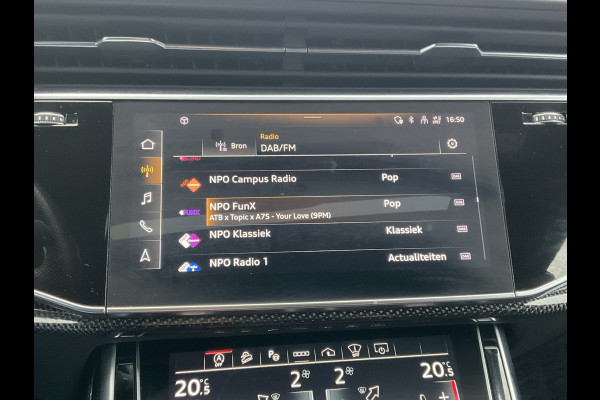 Audi Q8 4.0 TDI SQ8 NightVision Carboninleg B&O Sfeerverl HUD 360° Trekhaak Audi Q8 4.0 TDI SQ8 NightVision Carboninleg B&O Sfeerverl HUD 360° Trekhaak