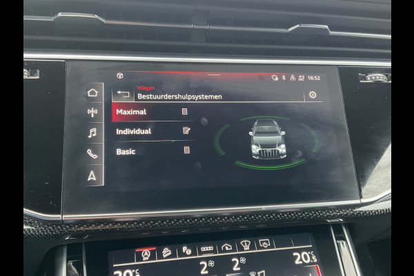 Audi Q8 4.0 TDI SQ8 NightVision Carboninleg B&O Sfeerverl HUD 360° Trekhaak Audi Q8 4.0 TDI SQ8 NightVision Carboninleg B&O Sfeerverl HUD 360° Trekhaak