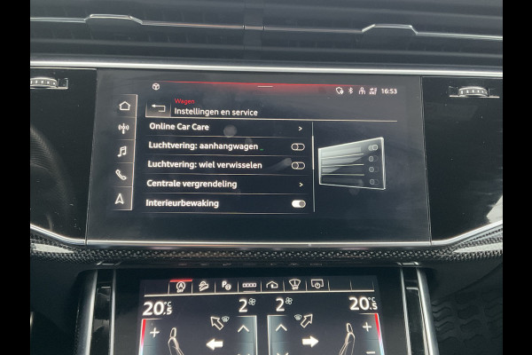 Audi Q8 4.0 TDI SQ8 NightVision Carboninleg B&O Sfeerverl HUD 360° Trekhaak Audi Q8 4.0 TDI SQ8 NightVision Carboninleg B&O Sfeerverl HUD 360° Trekhaak