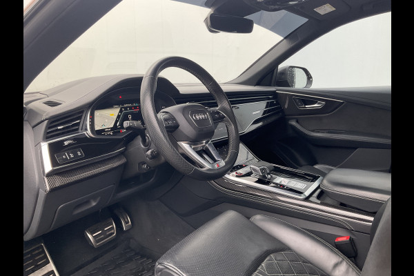 Audi Q8 4.0 TDI SQ8 NightVision Carboninleg B&O Sfeerverl HUD 360° Trekhaak Audi Q8 4.0 TDI SQ8 NightVision Carboninleg B&O Sfeerverl HUD 360° Trekhaak