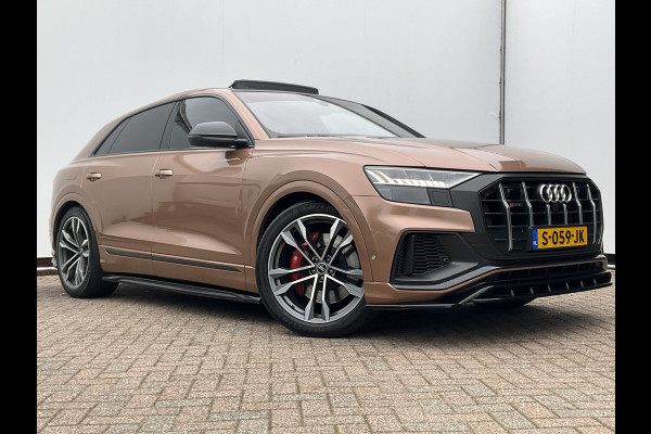 Audi Q8 4.0 TDI SQ8 NightVision Carboninleg B&O Sfeerverl HUD 360° Trekhaak Audi Q8 4.0 TDI SQ8 NightVision Carboninleg B&O Sfeerverl HUD 360° Trekhaak