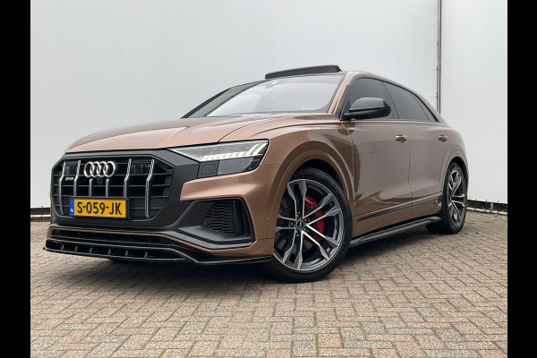 Audi Q8 4.0 TDI SQ8 NightVision Carboninleg B&O Sfeerverl HUD 360° Trekhaak Audi Q8 4.0 TDI SQ8 NightVision Carboninleg B&O Sfeerverl HUD 360° Trekhaak