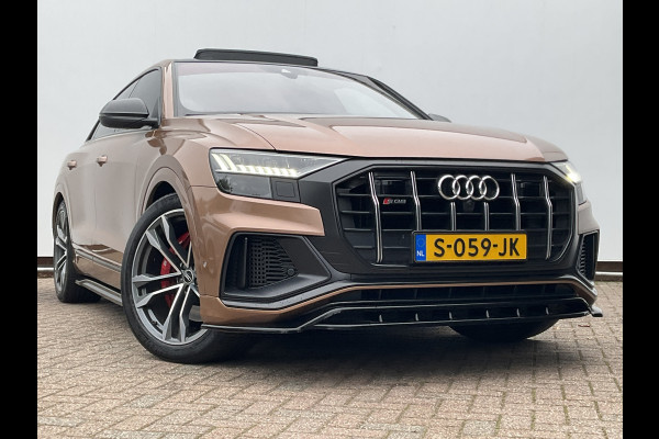 Audi Q8 4.0 TDI SQ8 NightVision Carboninleg B&O Sfeerverl HUD 360° Trekhaak Audi Q8 4.0 TDI SQ8 NightVision Carboninleg B&O Sfeerverl HUD 360° Trekhaak