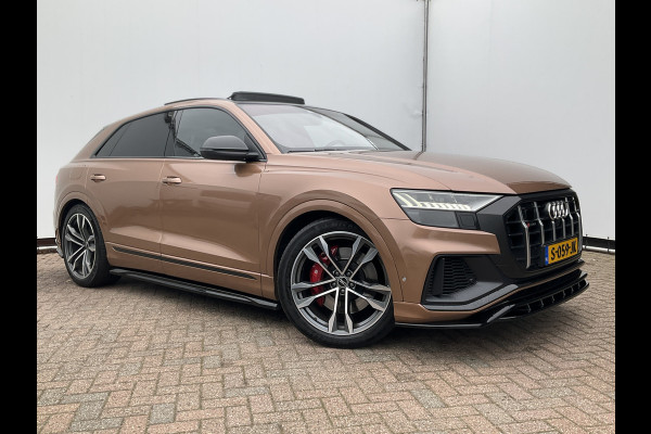 Audi Q8 4.0 TDI SQ8 NightVision Carboninleg B&O Sfeerverl HUD 360° Trekhaak Audi Q8 4.0 TDI SQ8 NightVision Carboninleg B&O Sfeerverl HUD 360° Trekhaak