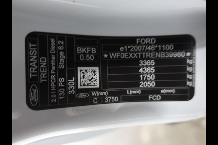 Ford Transit 330 2.0 TDCI Automaat L3H2 Trend Airco Navi Trekhaak Cruise Control Camera Side bars Ford Transit 330 2.0 TDCI Automaat L3H2 Trend Airco Navi Trekhaak Cruise Control Camera Side bars