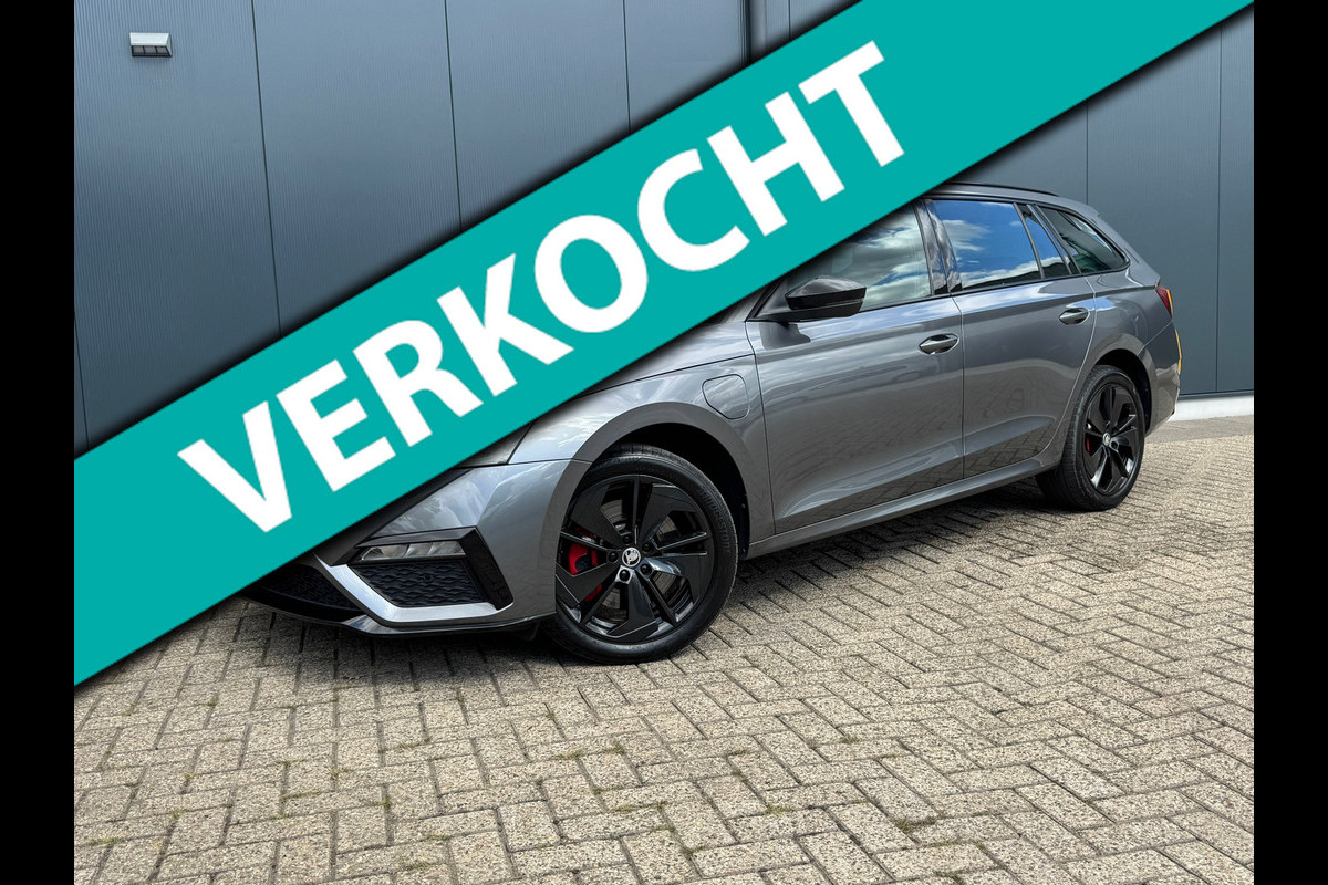 Škoda Octavia Combi 1.4 TSI RS iV PHEV * Trekhaak * Keyless * Stoelverwarming * Škoda Octavia Combi 1.4 TSI RS iV PHEV * Trekhaak * Keyless * Stoelverwarming *