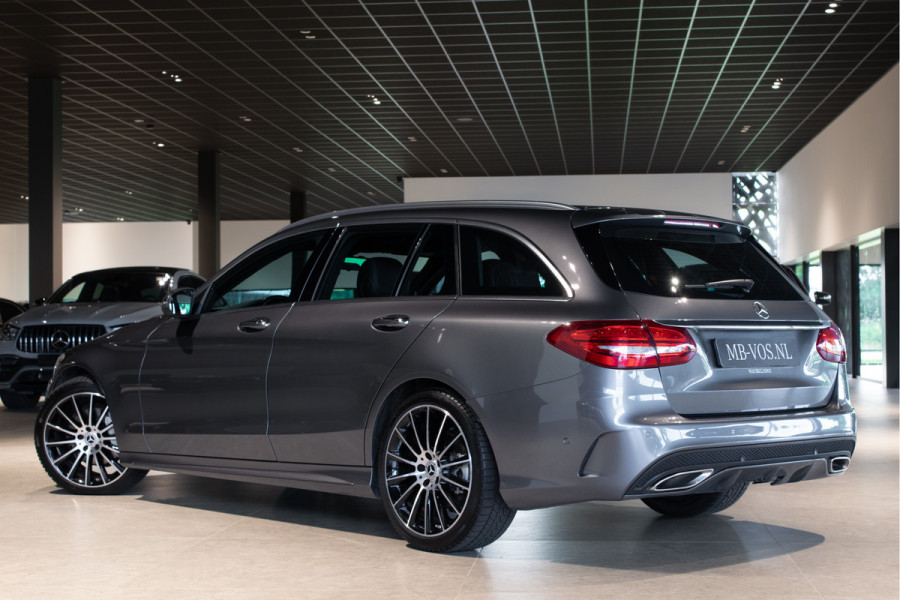 Mercedes-Benz C-Klasse Estate 180 AMG Sport Edition Leder|Sfeerverlichting|Aut-kofferklep|LED|19"|New Service/APK