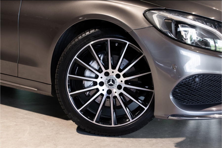 Mercedes-Benz C-Klasse Estate 180 AMG Sport Edition Leder|Sfeerverlichting|Aut-kofferklep|LED|19"|New Service/APK