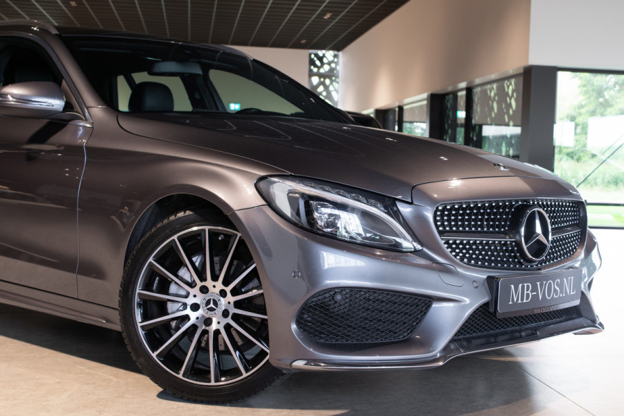 Mercedes-Benz C-Klasse Estate 180 AMG Sport Edition Leder|Sfeerverlichting|Aut-kofferklep|LED|19"|New Service/APK